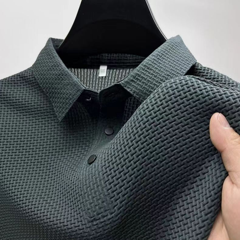Camiseta de secado rápido y transpirable confeccionada en seda de hielo