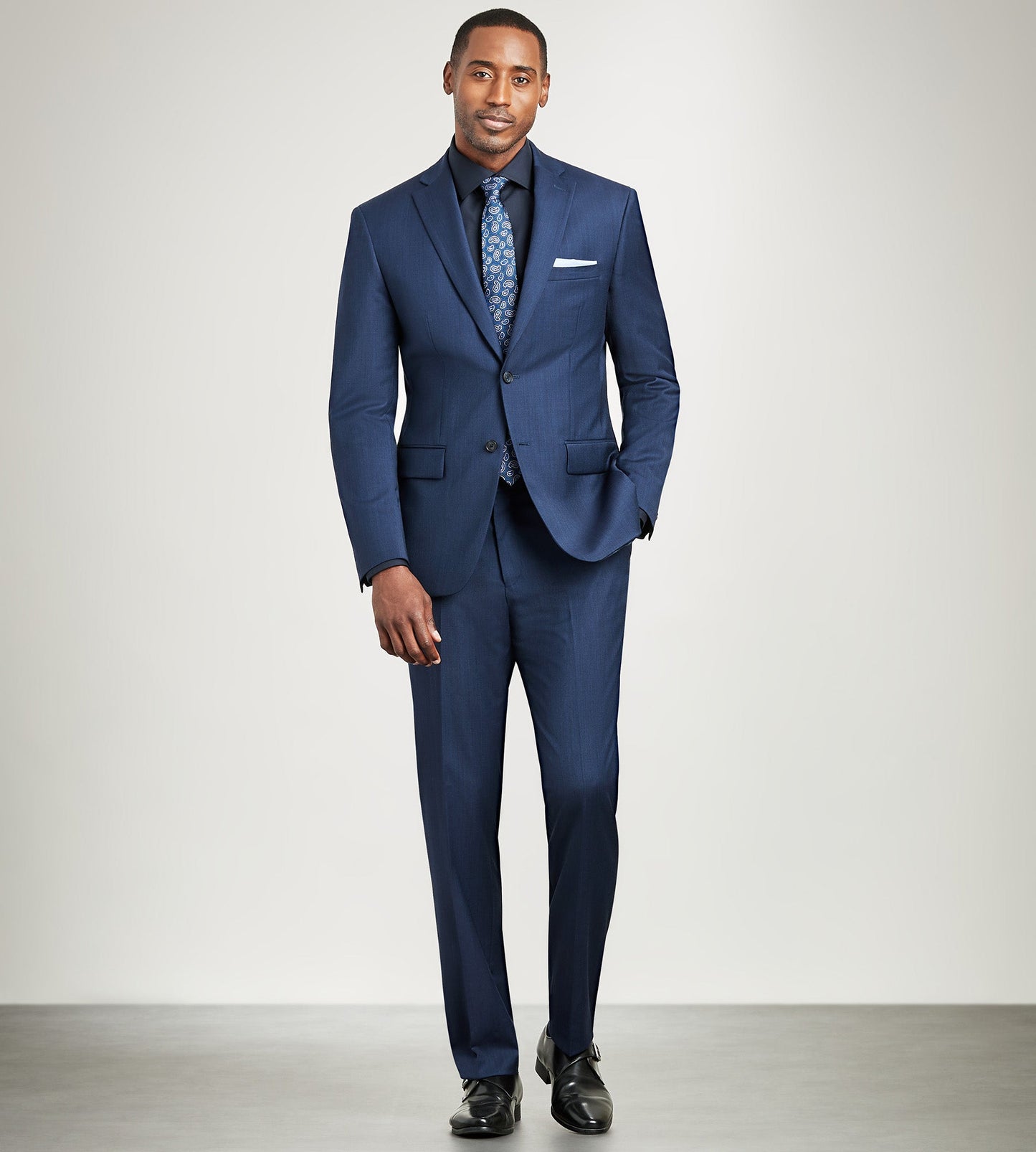 Modern Fit Wool Suit
