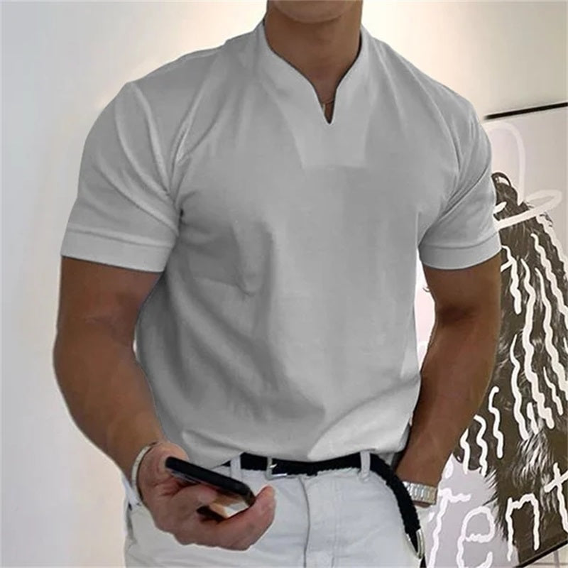 Camiseta de fitness de manga corta para hombres Gentleman's Business