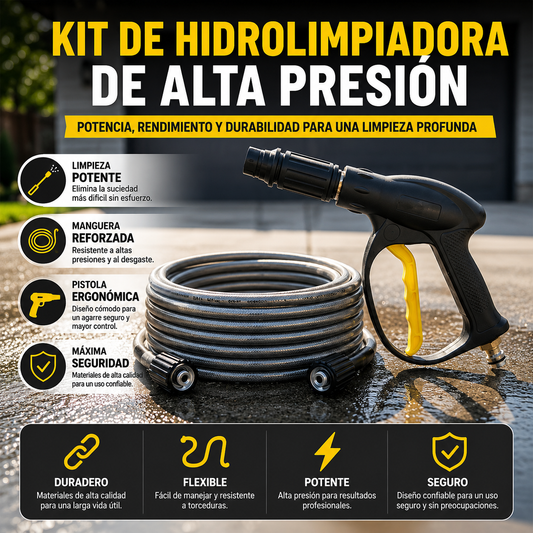 hidrolimpiadora de alta presión