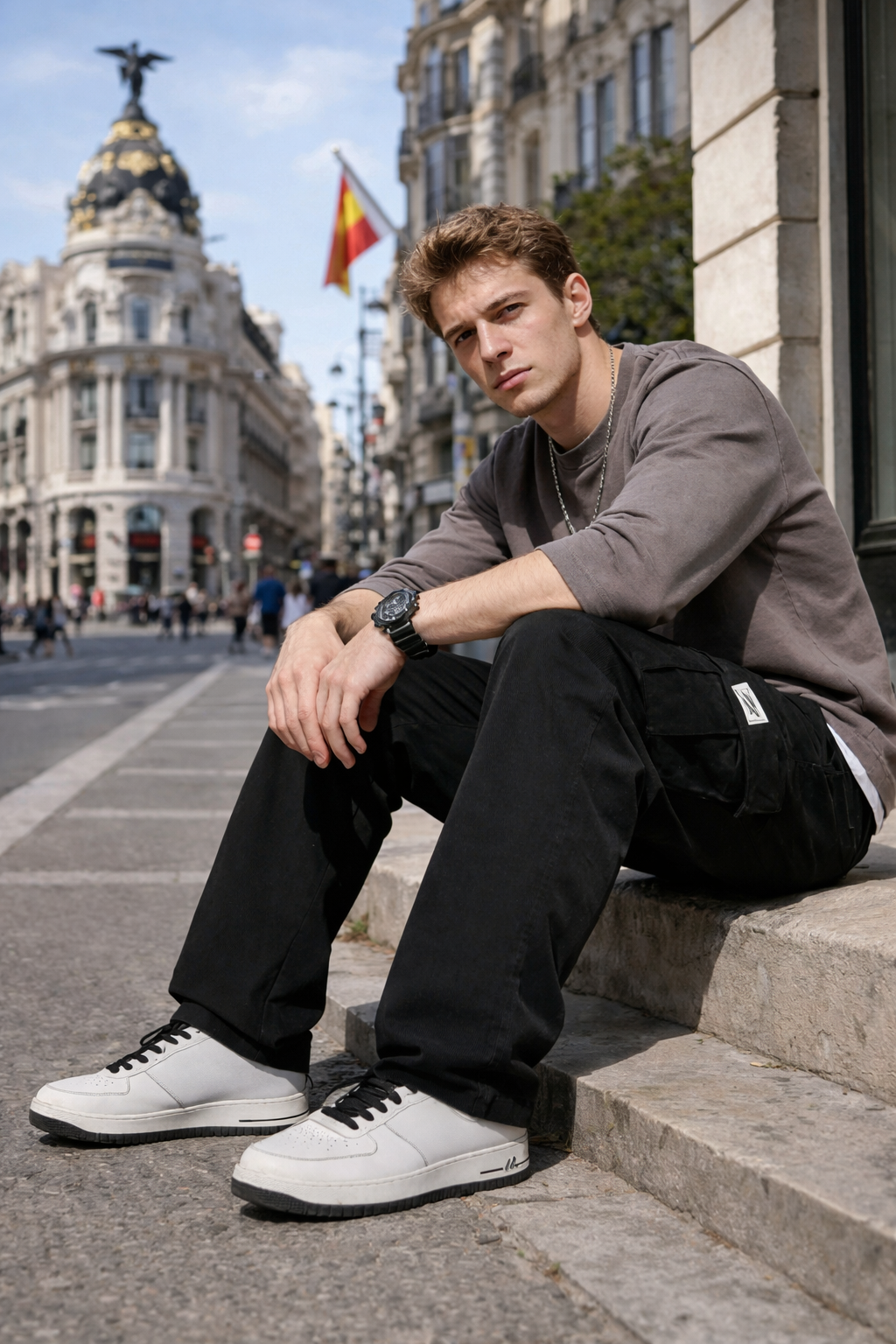 Pantalones cargo transpirables y refrescantes para hombre