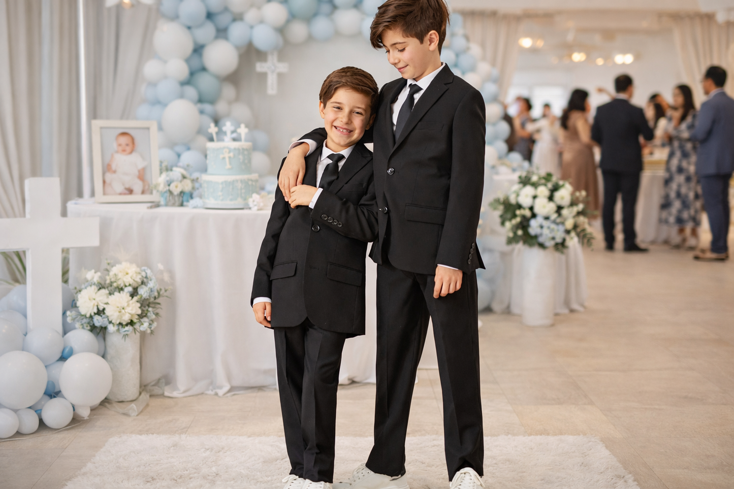 Boys Solid Suit