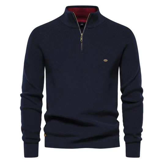 Florent | Halve Rits Gebreide Pullover
