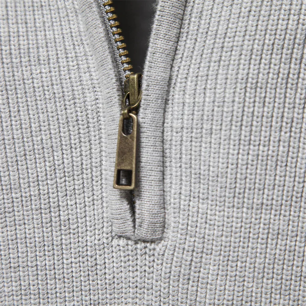 Florent | Halve Rits Gebreide Pullover