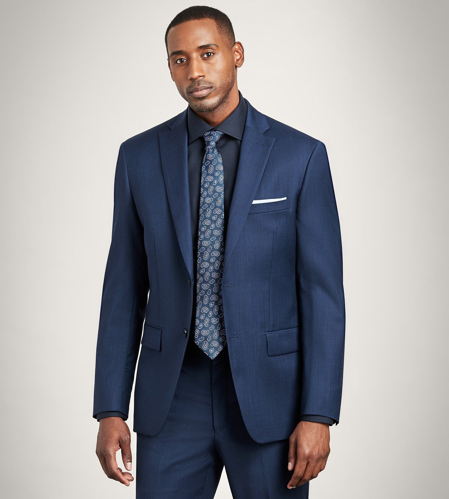Modern Fit Wool Suit