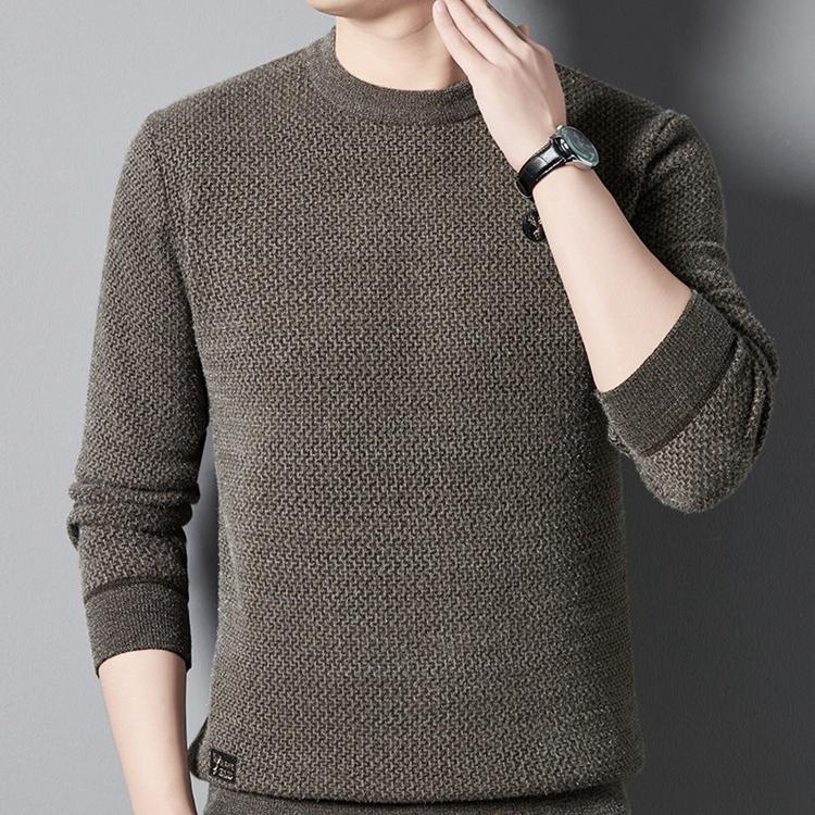 Top de cuello redondo acogedor de hombres - Regalo ideal
