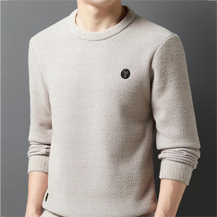 Top de cuello redondo acogedor de hombres - Regalo ideal