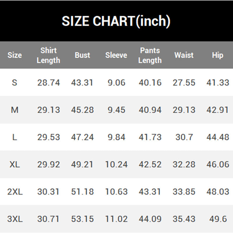 Men's Casual Short Sleeve Shirt & Pants 2-Piece Set