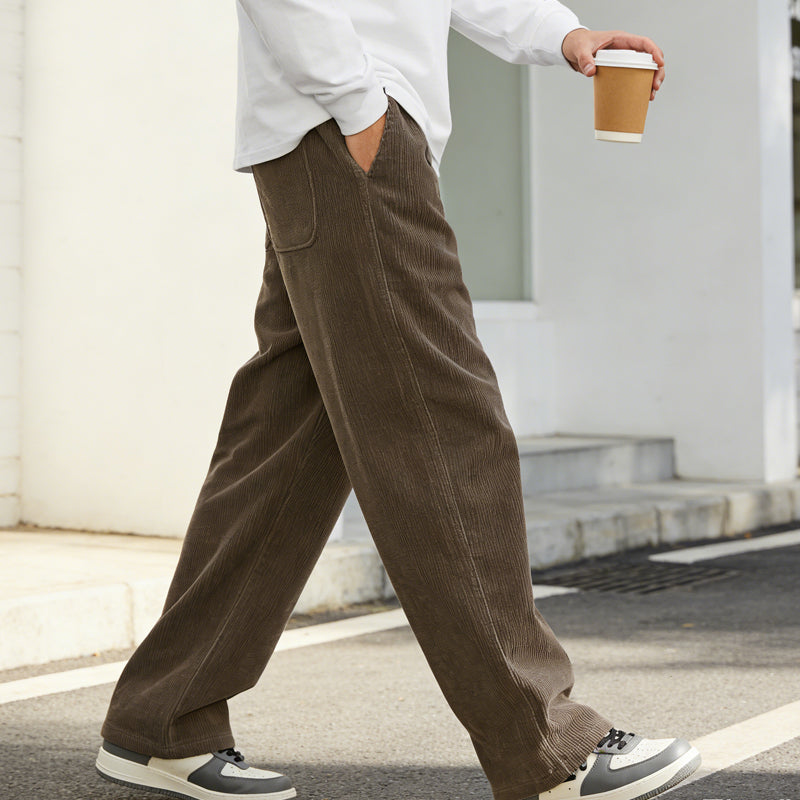 ✨🔥Pantalones Holgados para Hombre con Cordón y Bolsillos  Tabla de Tallas