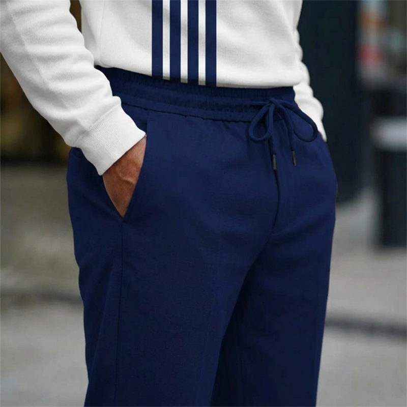 Conjunto de Sudadera y Pantalón para Hombre con Estampado Gráfico