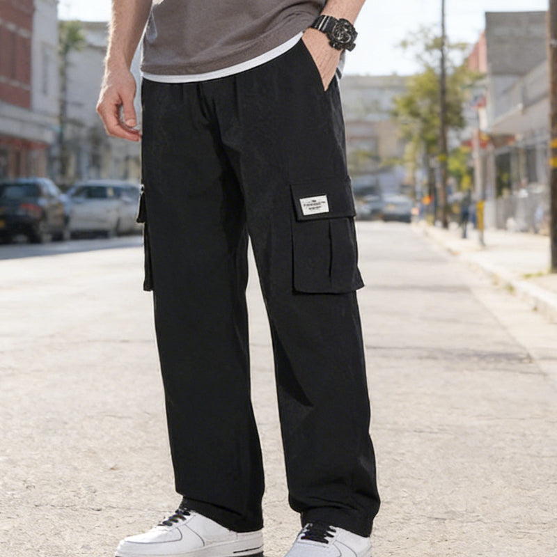 Pantalones cargo transpirables y refrescantes para hombre