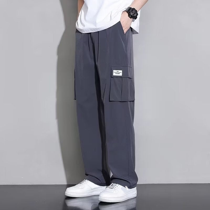Pantalones cargo transpirables y refrescantes para hombre