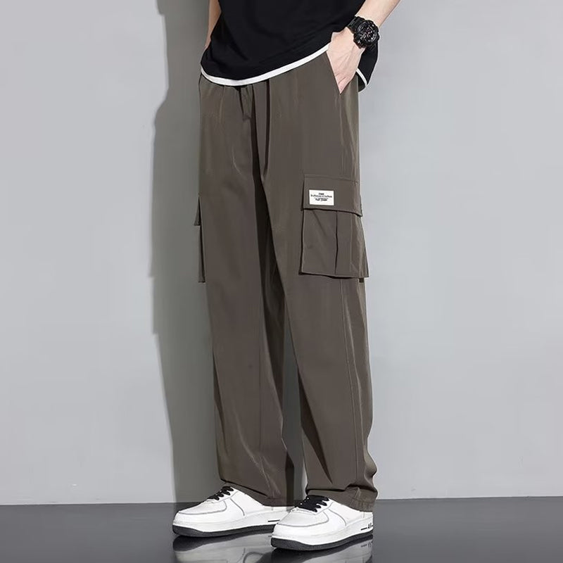 Pantalones cargo transpirables y refrescantes para hombre
